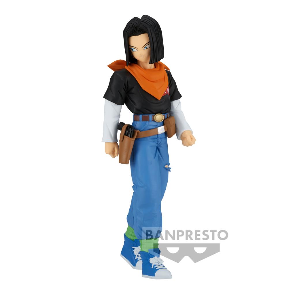Dragon Ball Z Solid Edge Works Android 17 - Samlarfigur Bandai