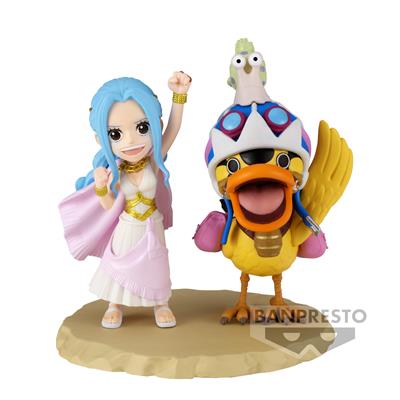 ONE PIECE WORLD COLLECTABLE Figur - Nefeltari Vivi & Karoo Bandai
