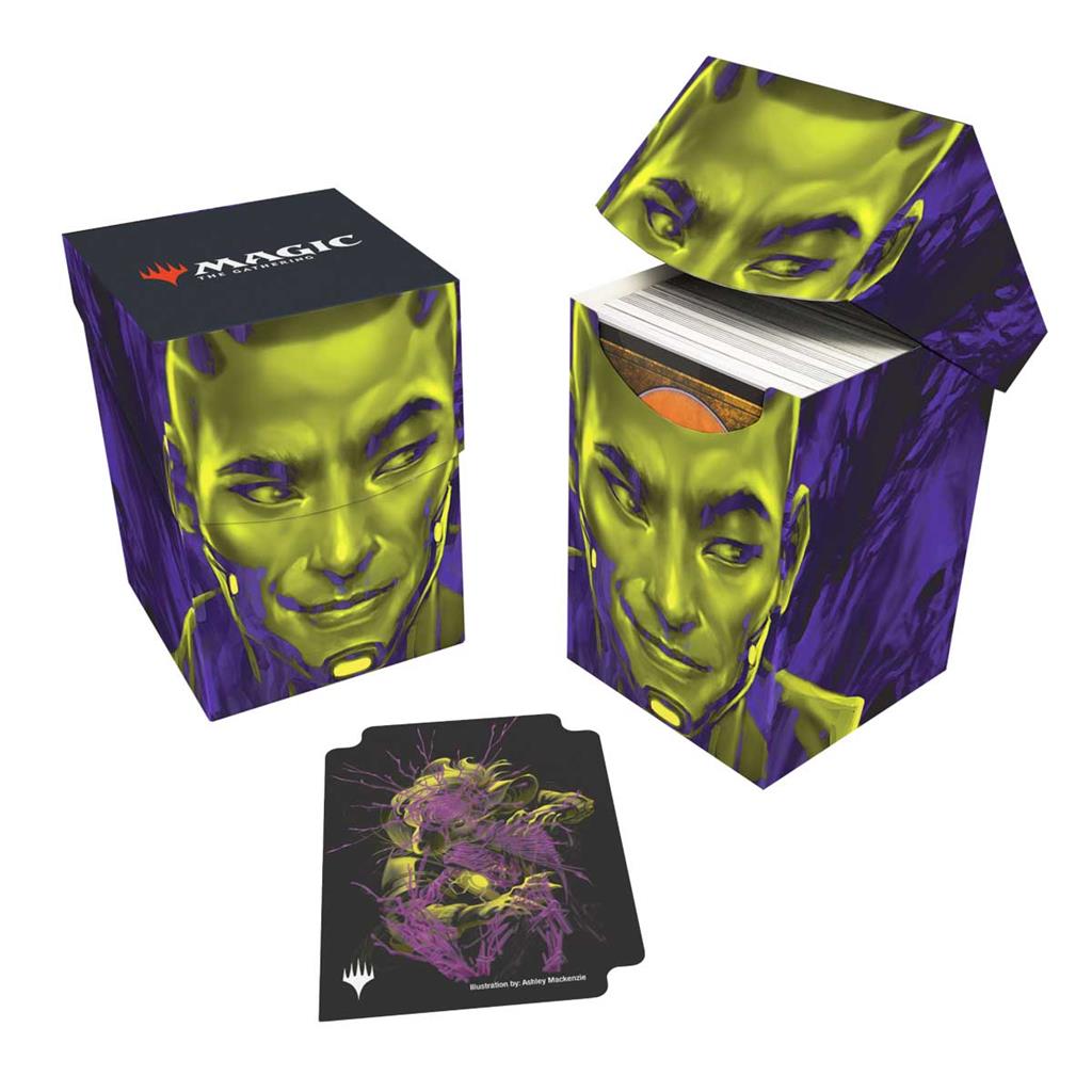 UP - Duskmourn 100+ Deck Box Alt Art Key Character PW för Magic: The Gathering Ultra Pro