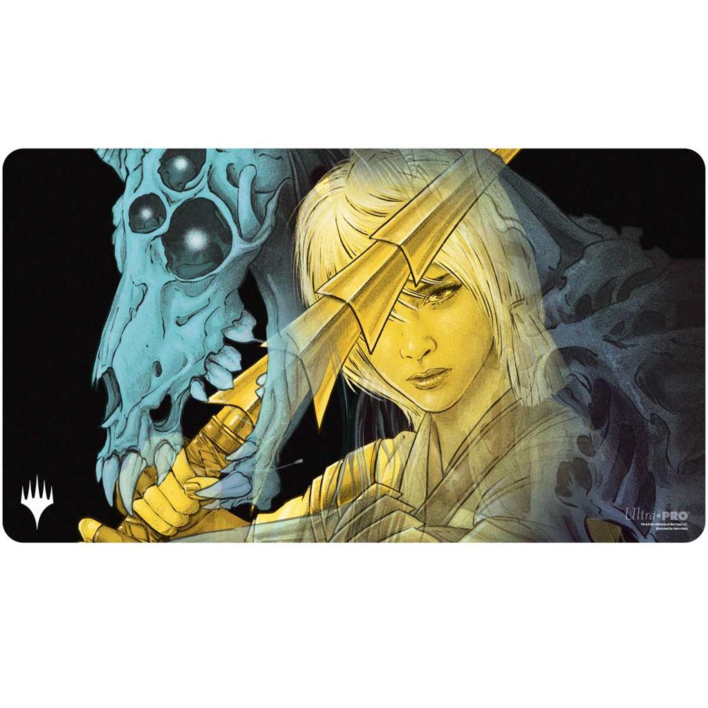 UP - Duskmourn Spelmatta Alt Art Nyckelkaraktär Mythic 1 för Magic: The Gathering Ultra Pro