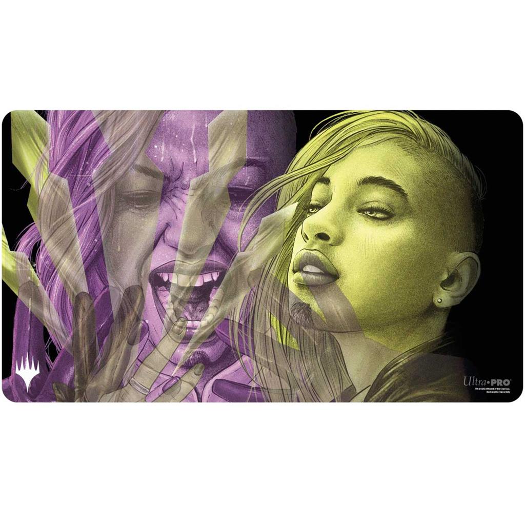 UP - Duskmourn Spelmatta Alt Art Nyckelkaraktär Mythic 3 för Magic: The Gathering Ultra Pro