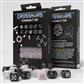 Crosshairs Compact D6: Black & Pearl - 20 Dice Set Q-Workshop