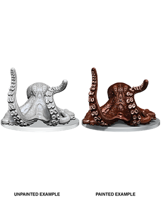 Wizkids Deep Cuts Unpainted Miniatures: Giant Octopus