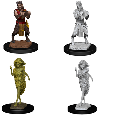 D&D Nolzur’s Marvelous Miniatures: Satyr & Dryad