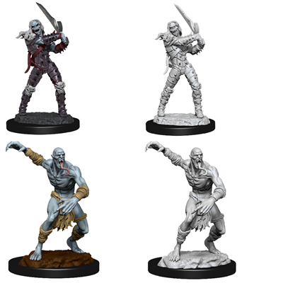 D&D Nolzur’s Marvelous Miniatures: Wight & Ghast - Detailed Figures for D&D