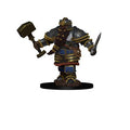 D&D Icons of the Realms Premium Figurer: Dvärg Manlig Krigare WizKids/NECA