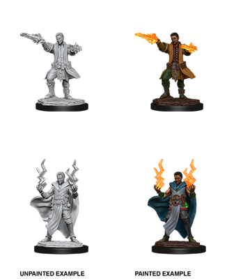 D&D Nolzur’s Marvelous Miniatures: Manlig Människa Trollkarl