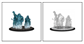 Magic: The Gathering Unpainted Miniatures: Obzedat Ghost Council WizKids/NECA