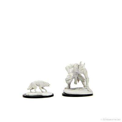 D&D Nolzur's Fantastiska Miniatyrer: Jackalwere & Schakal