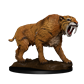 Wizkids Deep Cuts Unpainted Miniatures: Sabertooth Tiger