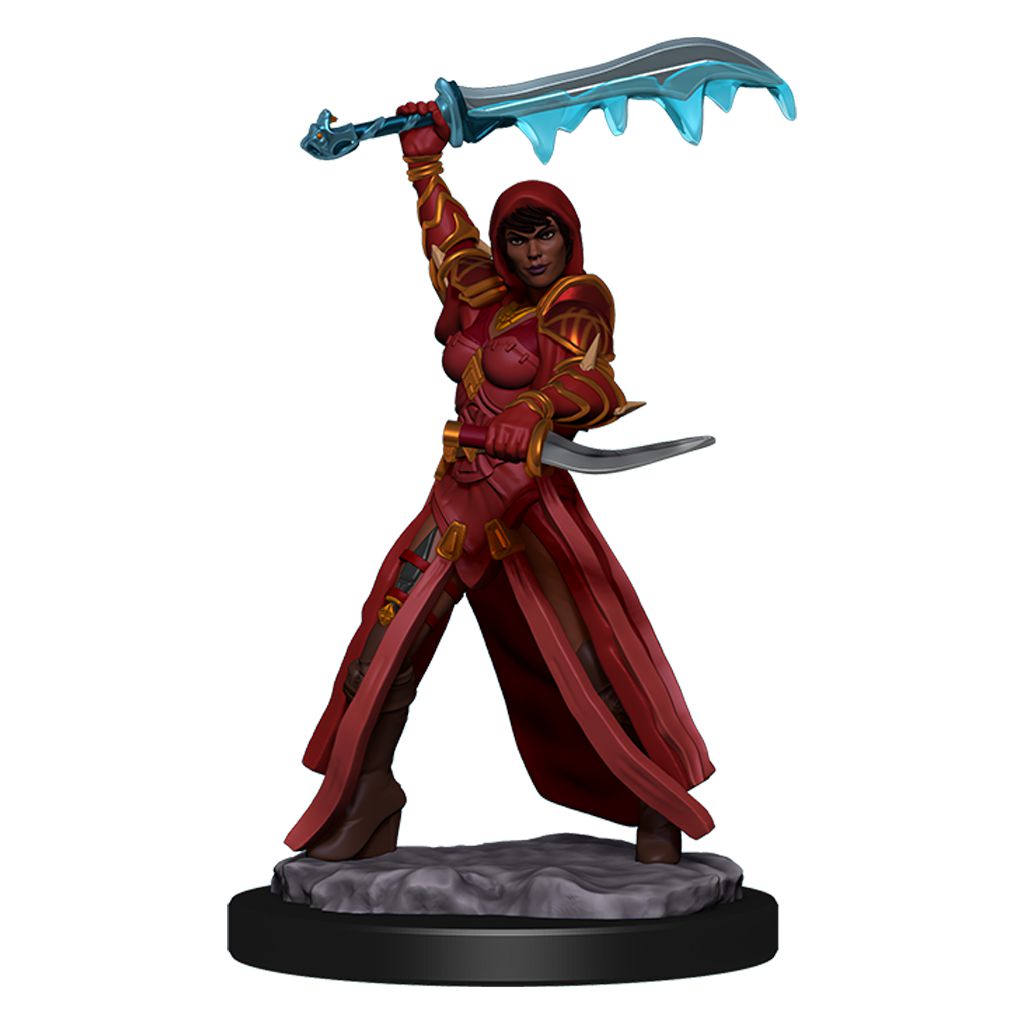 D&D Icons of the Realms Premium Figur: Human Rogue Kvinna WizKids/NECA