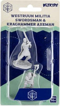 Critical Role Omålade Miniatyrer: Westruun Militia Swordsman & Kraghammer Axeman WizKids/NECA