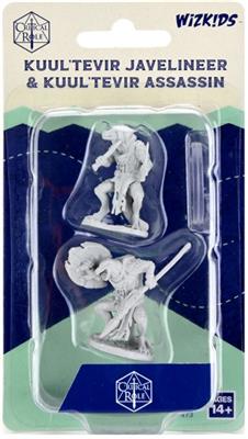 Critical Role Omålade Miniatyrer: Kuul'tevir Javelineer & Assassin WizKids/NECA