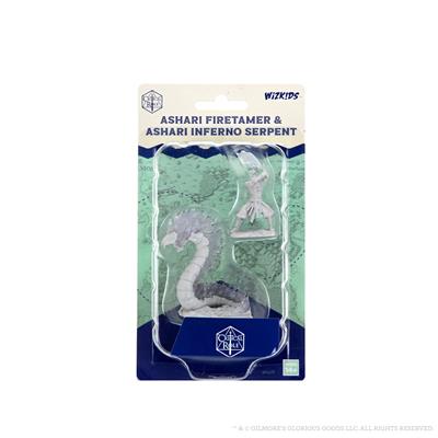 Critical Role Omålade Miniatyrer: Ashari Firetamer & Inferno Serpent WizKids/NECA