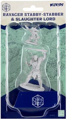 Critical Role Omålade Miniatyrer: Ravager Stabby-Stabber & Slaughter Lord WizKids/NECA