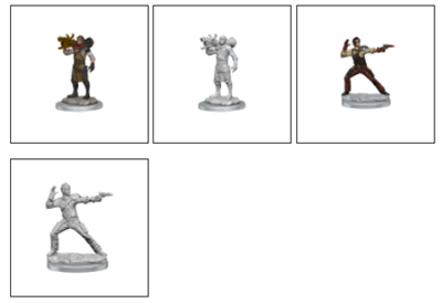 D&D Nolzur's Marvelous Miniatures: Human Artificer & Human Apprentice