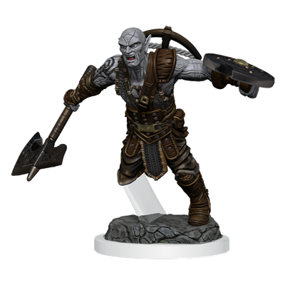 D&D Nolzur's Marvelous Miniatures: Earth Genasi Fighter