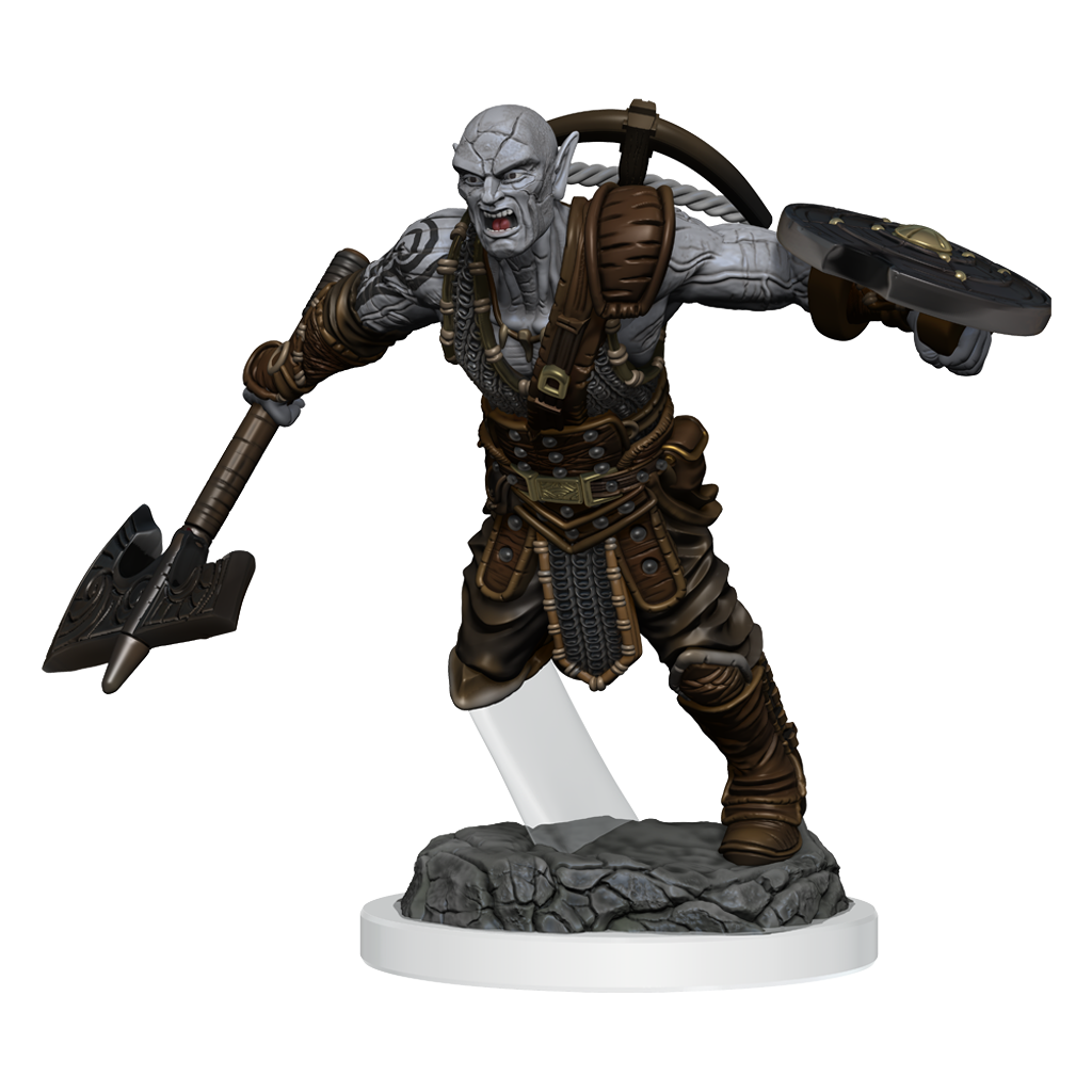D&D Nolzur's Marvelous Miniatures: Earth Genasi Fighter