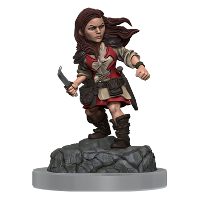 D&D Nolzur's Marvelous Miniatures: Halfling Rogue Female