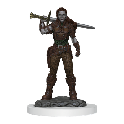 D&D Nolzur's Marvelous Miniatures: Orc Fighter Female