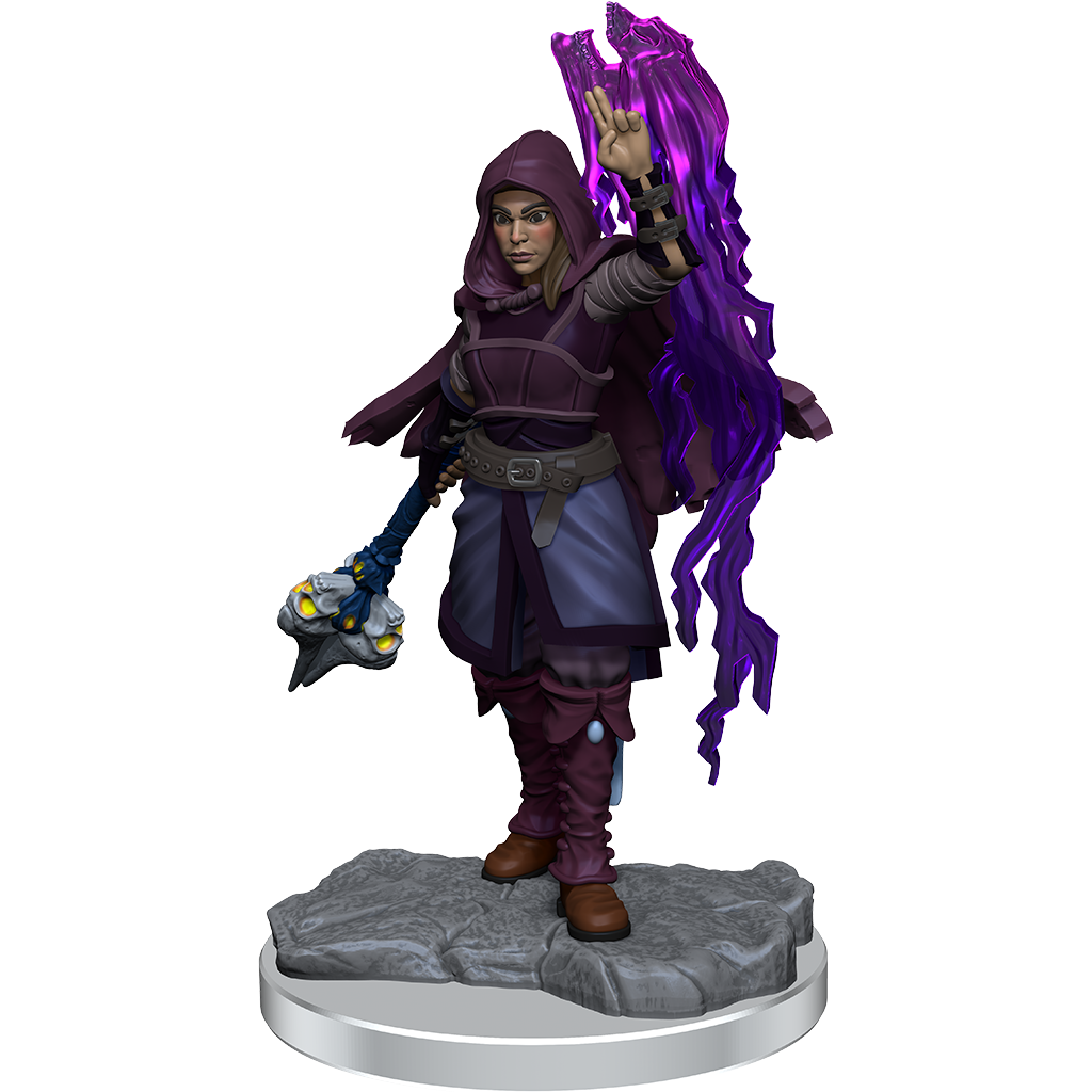 D&D Nolzur's Marvelous Miniatures: Half-Elf Warlock