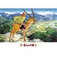 Princess Mononoke Pussel 500 bitar - Faraway Land Semic