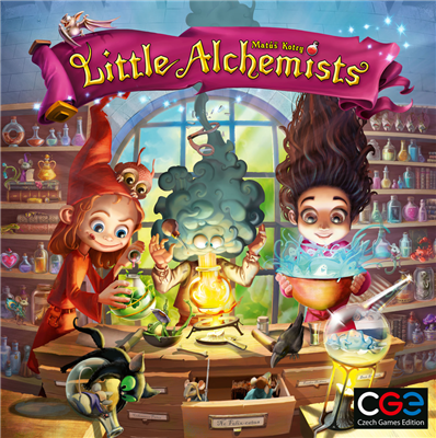 Little Alchemists - Spel för Potion Craft och Deduktion Czech Games Edition