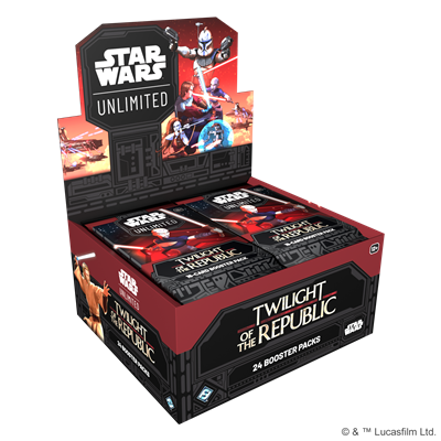 FFG - Star Wars: Unlimited - Twilight of the Republic Booster Display (24 Booster) Fantasy Flight Games