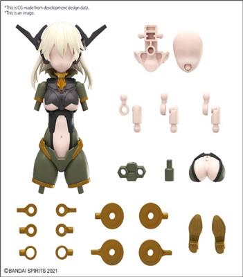 30Ms Option Parts Set 13 (Tactical Costume) [Color B] Bandai