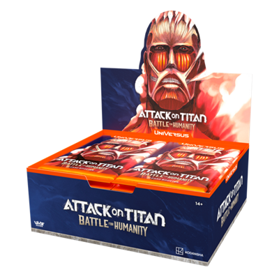 Universus CCG: Attack on Titan "Battle for Humanity" Booster Display (24 pack) - EN Jasco Games