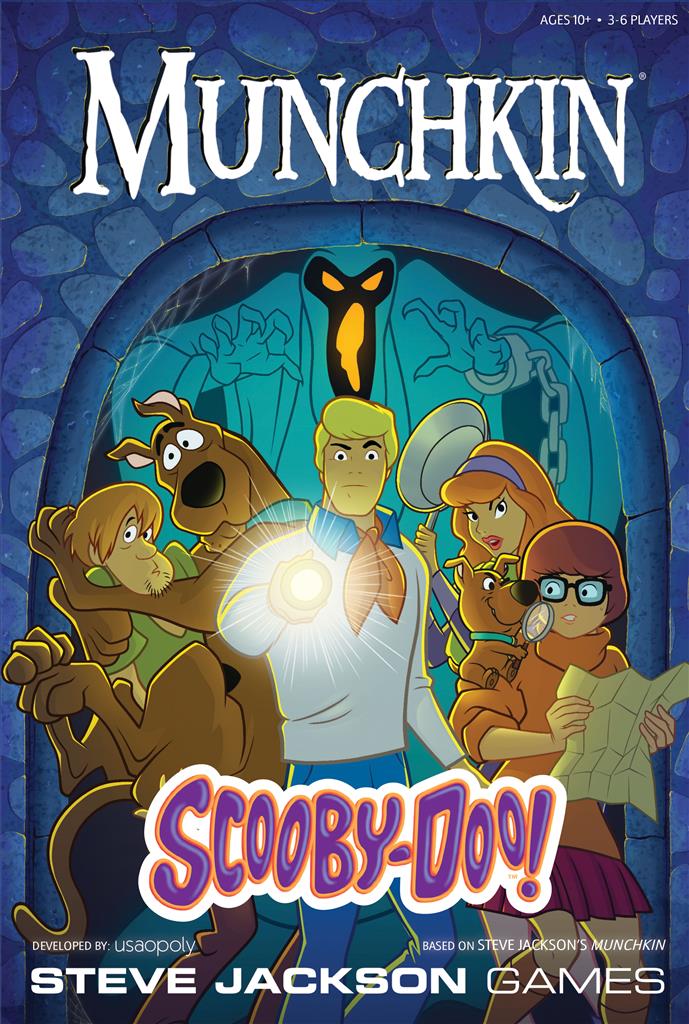 Munchkin: Scooby-Doo - Brädspel med Monstermaskering USAopoly