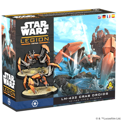 Star Wars Legion - LM-432 Crab Droids Atomic Mass Games