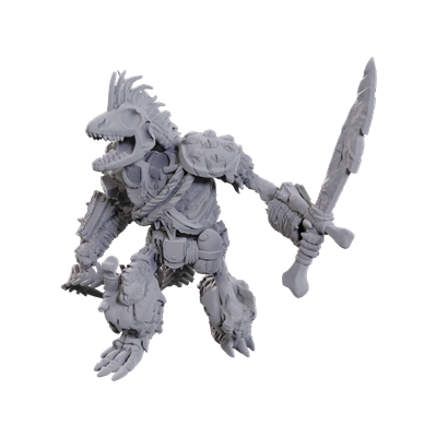 Dungeons & Dragons Nolzur's Marvelous Miniatures: Lizardfolk Skeleton