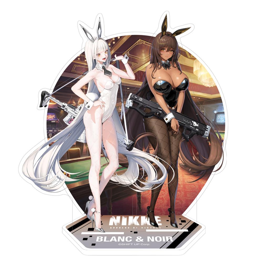 Goddess of Victory: Nikke - Acrylic Diorama - Blanc & Noir - 18cm Sakami Merchandise