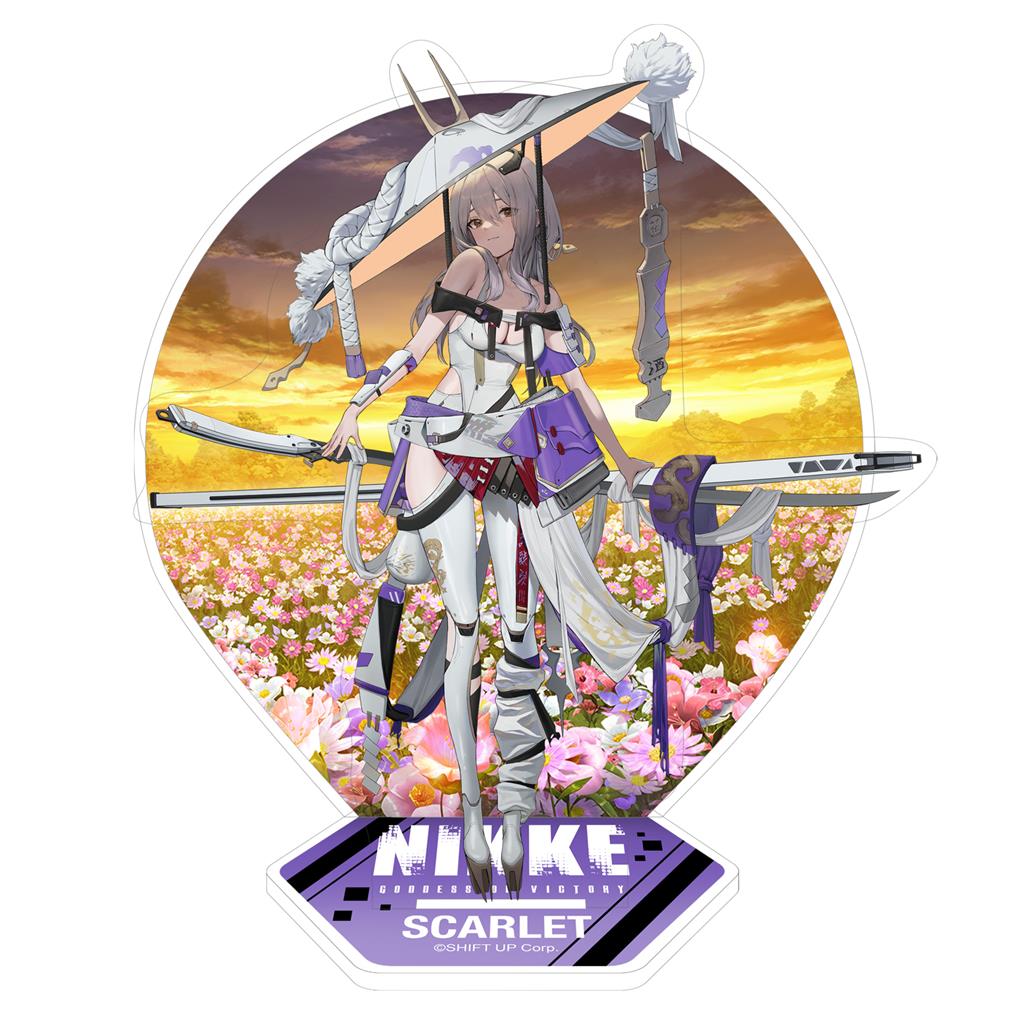 Goddess of Victory: Nikke - Akryl Diorama - Scarlet - 18cm Sakami Merchandise
