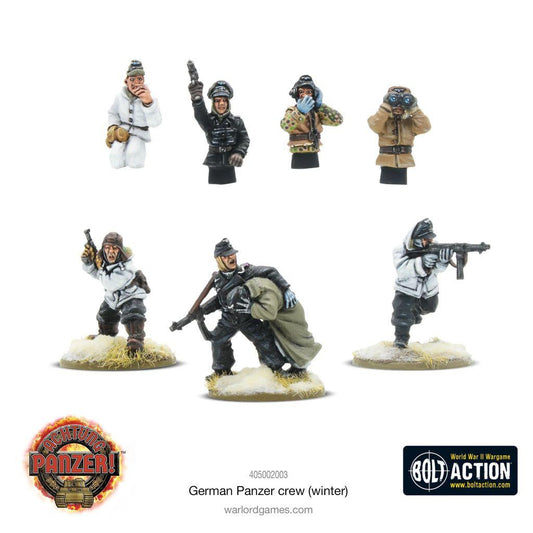 Achtung Panzer! - German Panzer Tank Crew (Winter)