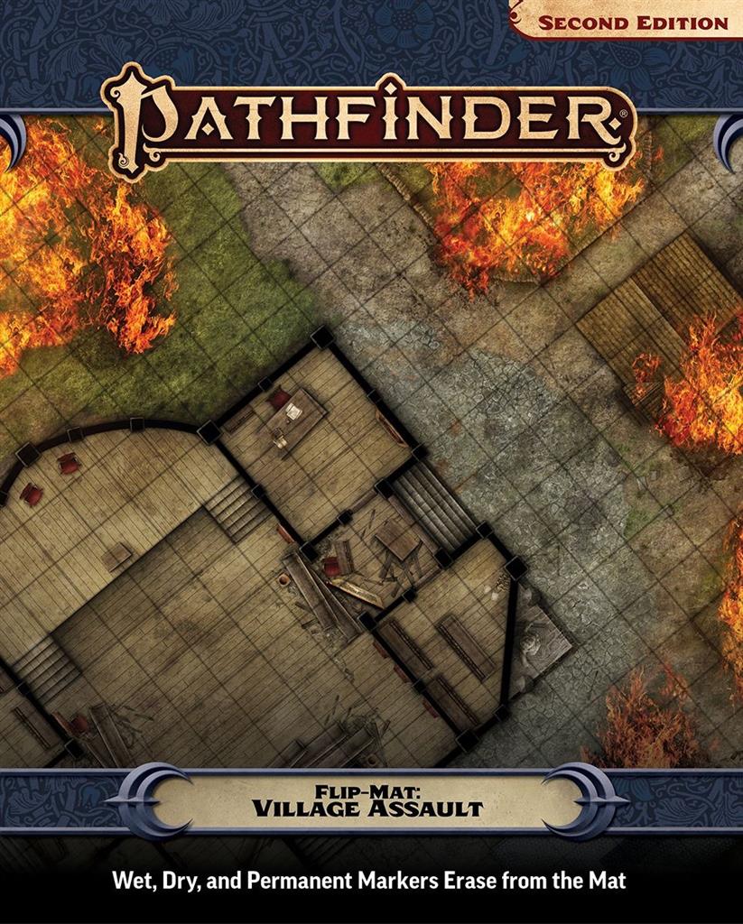 Pathfinder Flip-Mat: Village Assault Paizo Publishing