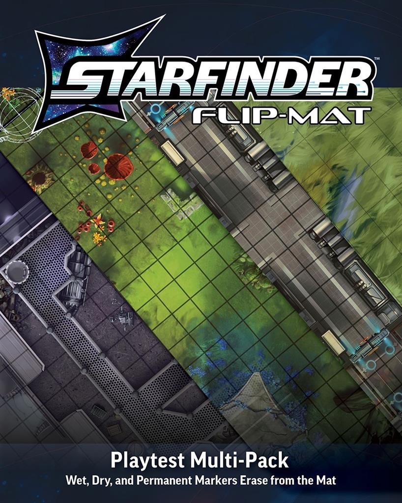 Starfinder Flip-Mat: Second Edition Playtest Multi-Pack Paizo Publishing