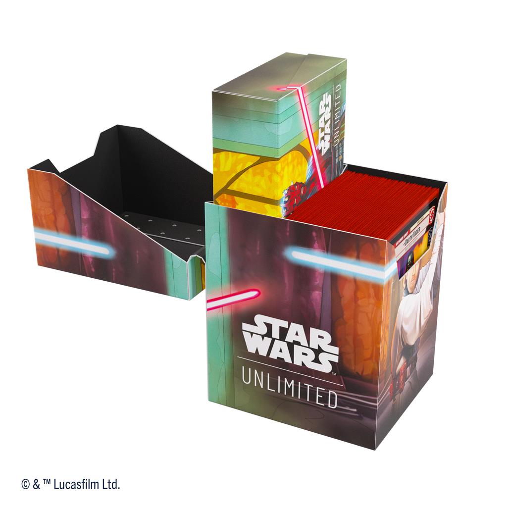 Gamegenic - Star Wars: Unlimited Soft Crate - Obi-Wan Kenobi/Darth Maul Gamegenic