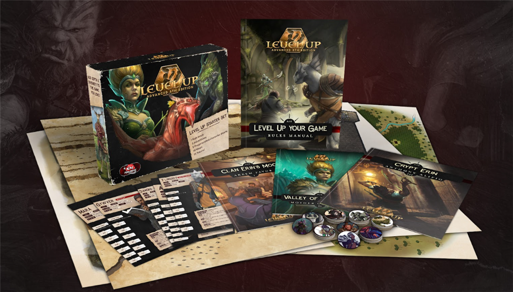Level Up Advanced 5th Edition Starter Box - EN Modiphius Entertainment