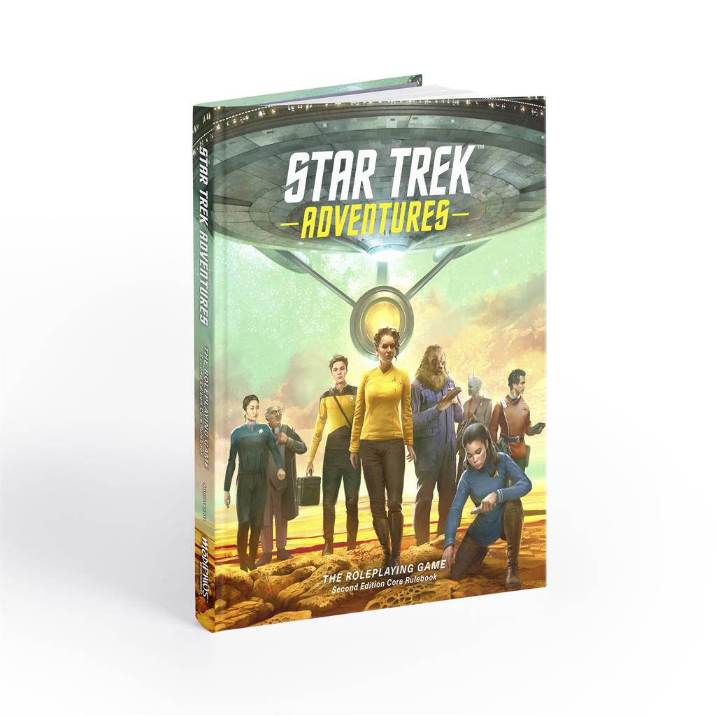 Star Trek Adventures: Rollspelspel Andra Utgåvan Korp Regelbok Modiphius Entertainment