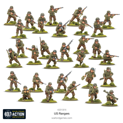 Bolt Action - US Rangers Warlord Games