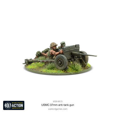 Bolt Action - USMC M3A1 37mm Anti-Tank Gun Warlord Games