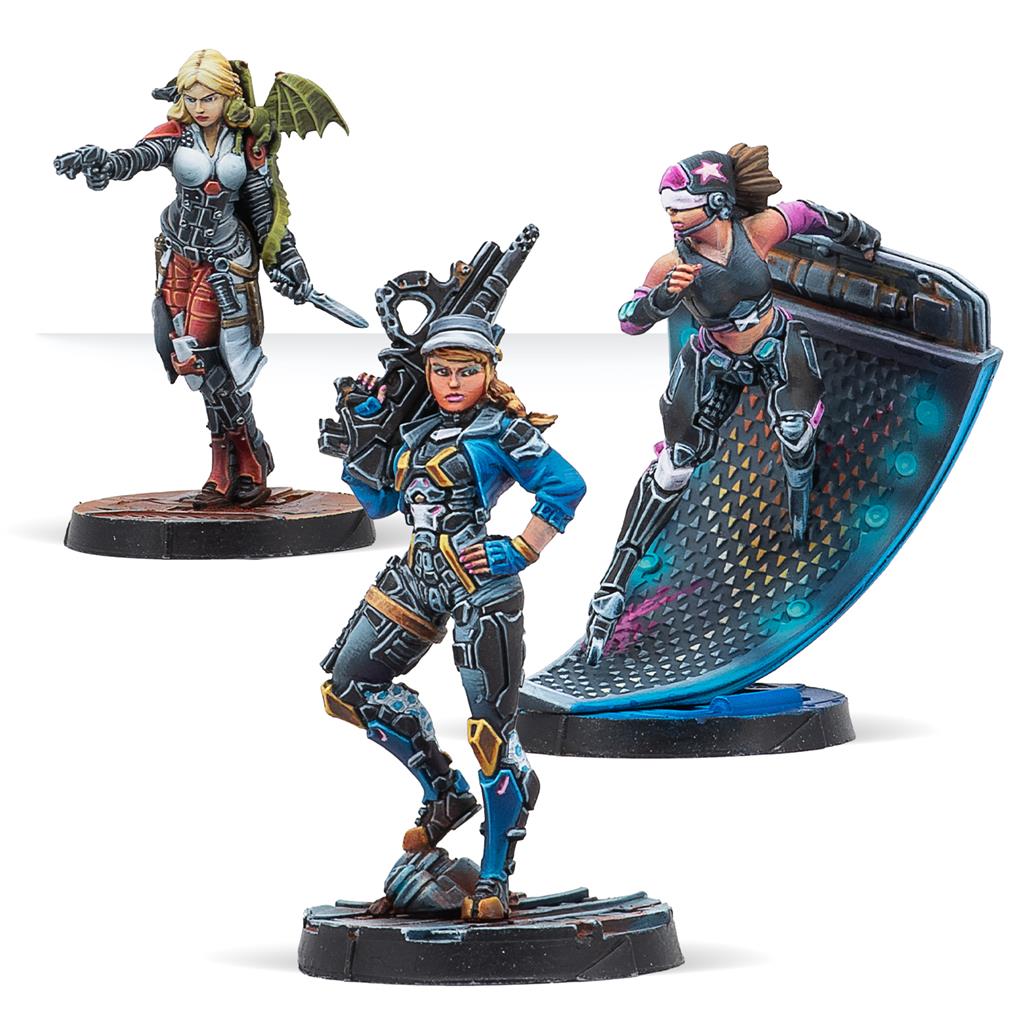 Infinity: Dire Foes Mission Pack 14 - Blocking Zone - EN Corvus Belli