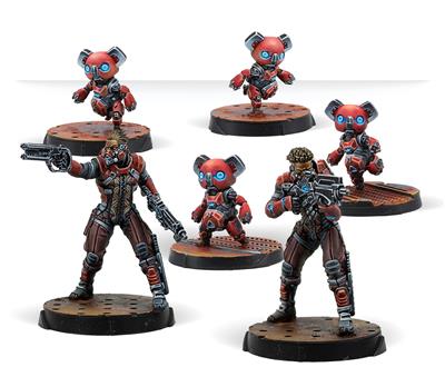 Infinity: Moran, Maasai Hunters - EN Corvus Belli