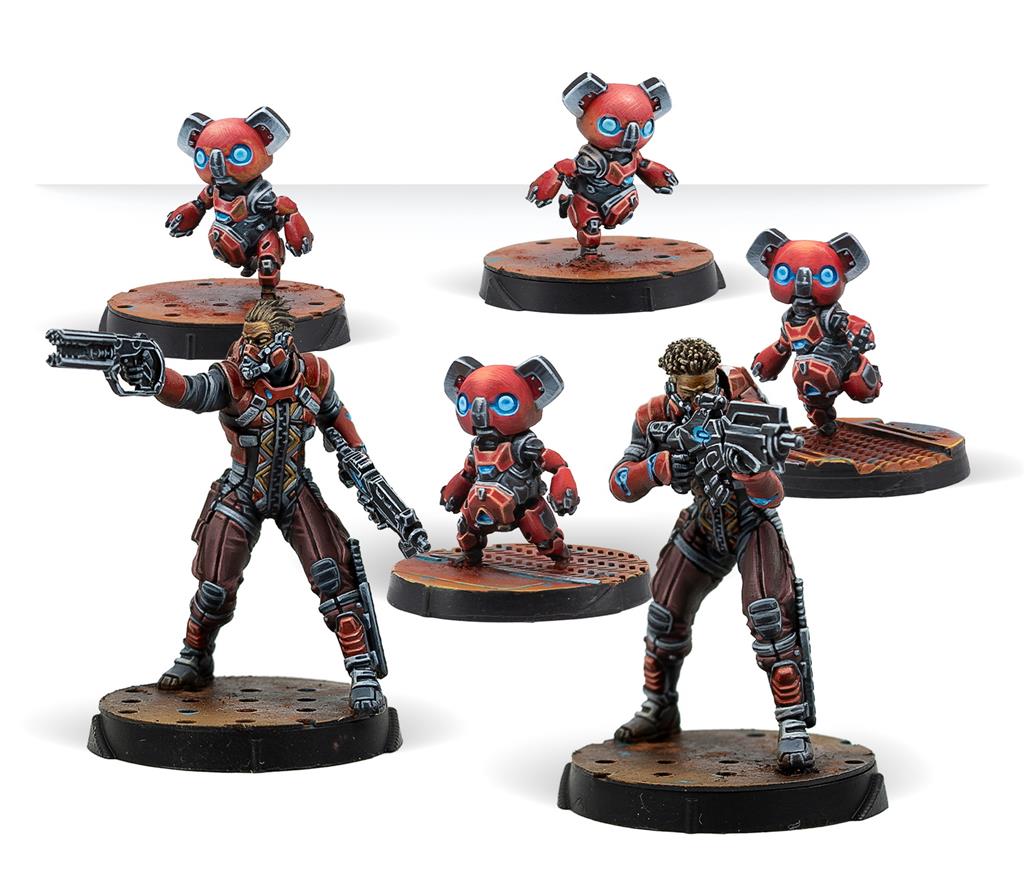 Infinity: Moran, Maasai Hunters - EN Corvus Belli