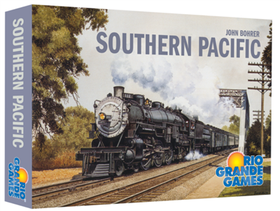 Southern Pacific Brädspel - Strategisk Tågbyggnad Rio Grande Games