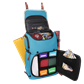 ENHANCE Trading Card Ryggsäck Designer Edition (Blå) Enhance Gaming