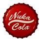 Fallout Nuka-Cola Flaska Kapsyl Tin Skylt Fanattik
