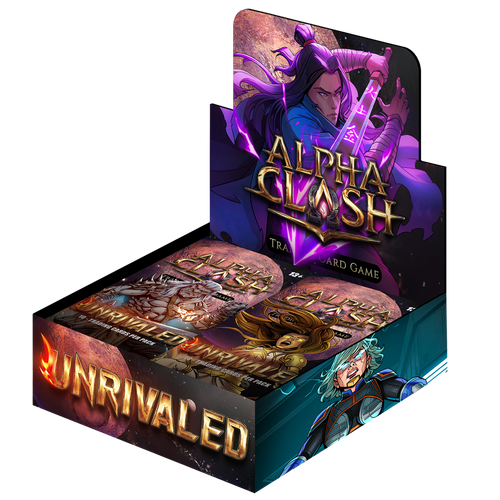 Alpha Clash - Oöverträffad Booster Display (24 paket) Rising Empire Studios